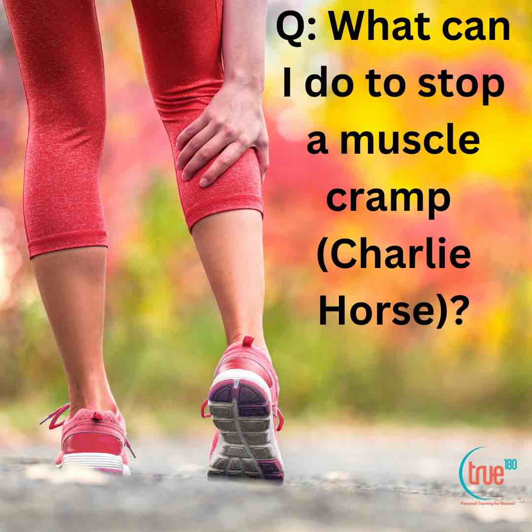 stop a muscle cramp