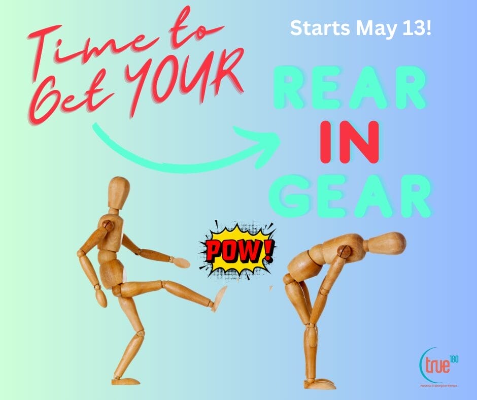sign for rear in gear fitness challenge in Charlotte, NC